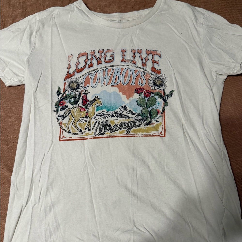 Wrangler Off-White Tee